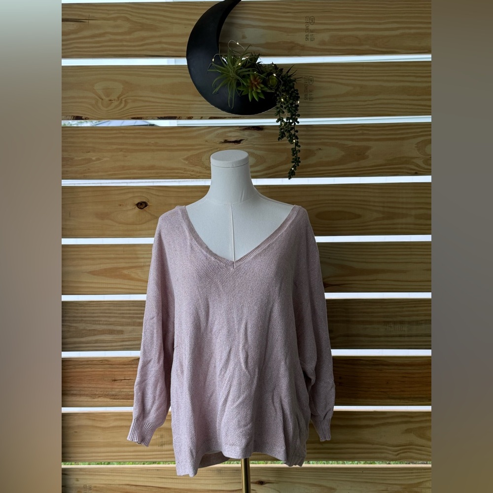 Express Soft Pink Knit Sweater